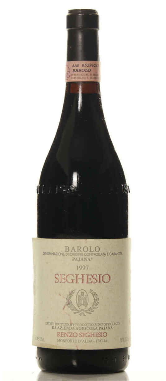 Renzo Seghesio Barolo Pajana 1997