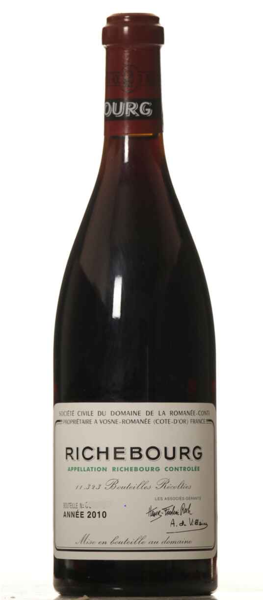 De La Romanee Conti Richebourg Grand Cru 2010
