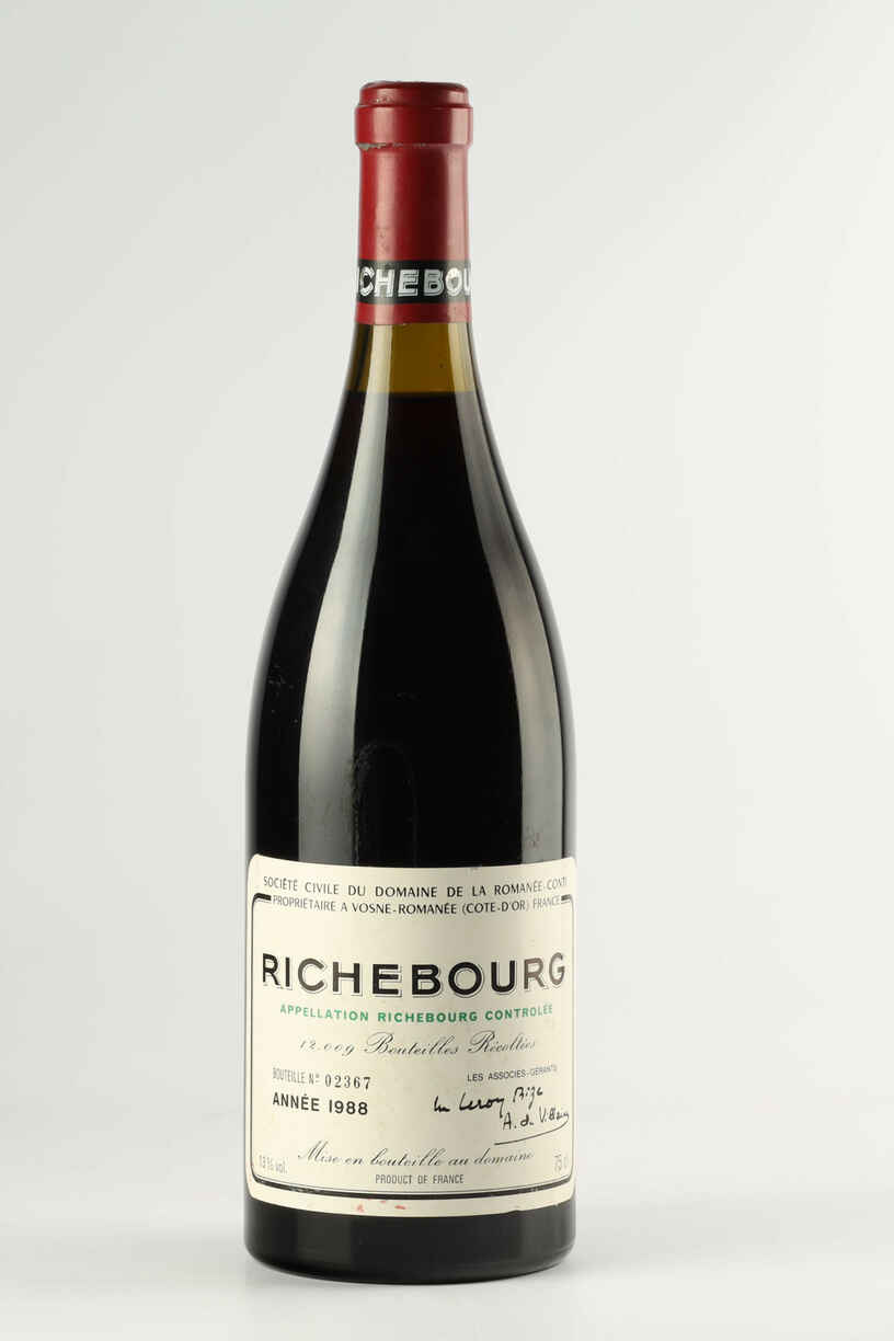 De La Romanee Conti Richebourg Grand Cru 1988