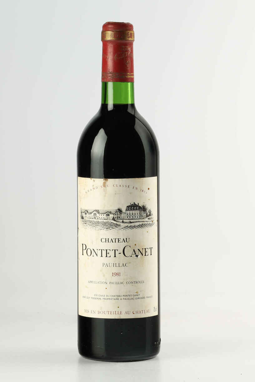 Chateau Pontet Canet 1981