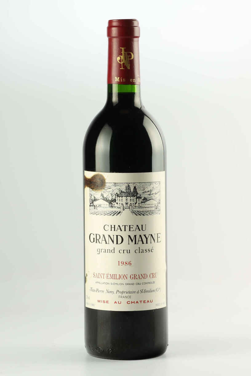 Chateau Grand Mayne 1986