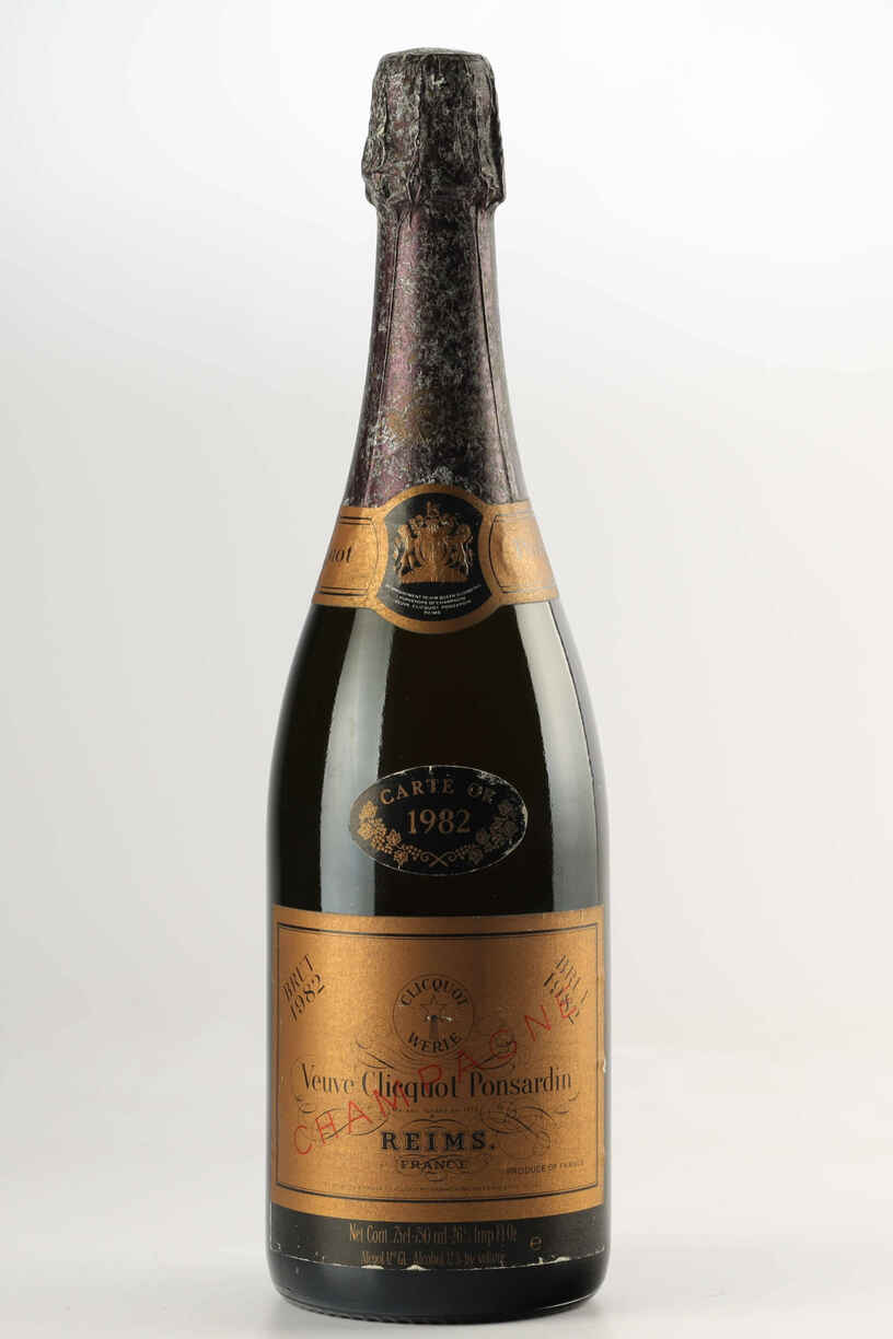 Veuve Clicquot Ponsardin Carte Or 1982