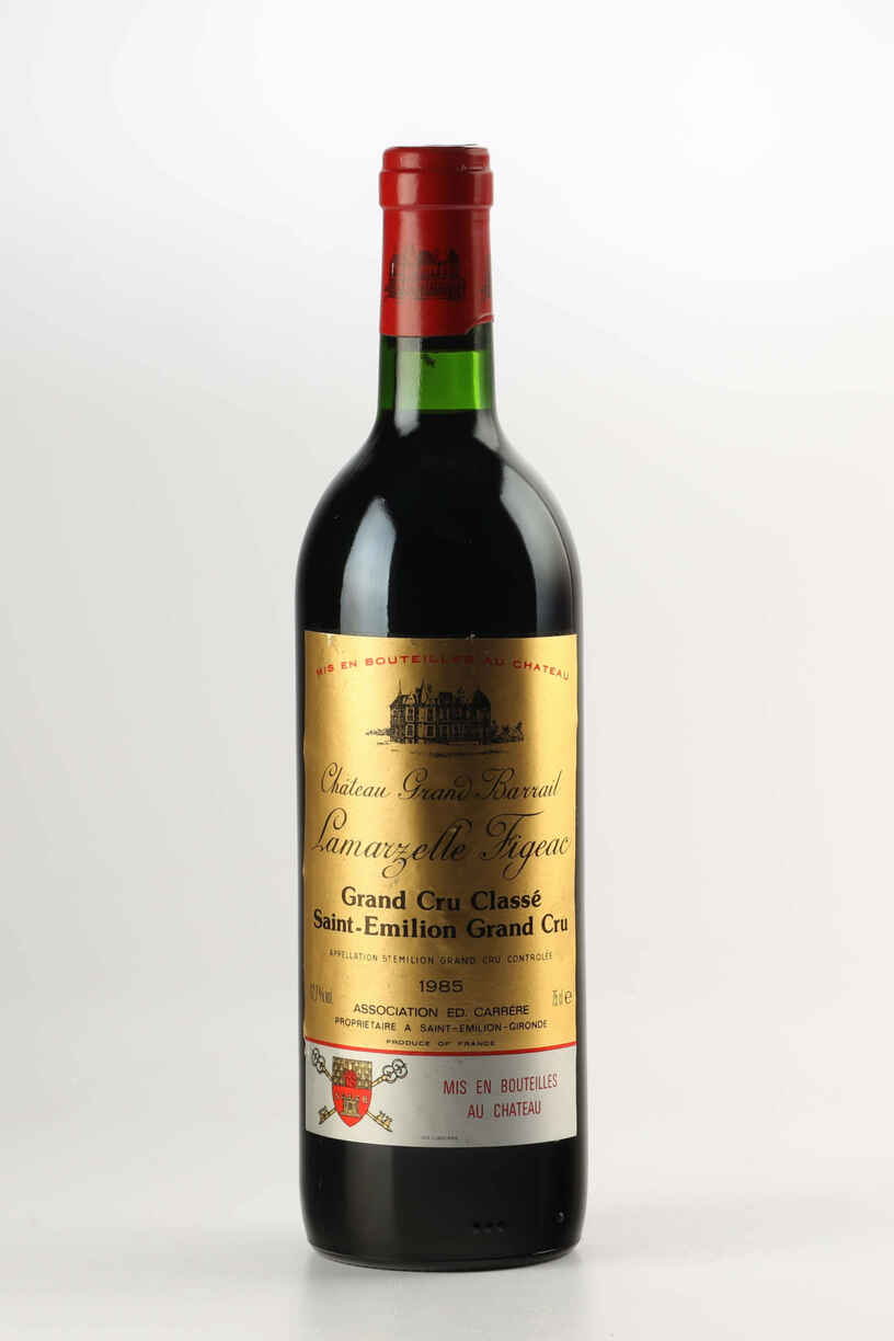 Chateau Grand Barrail Lamarzelle Figeac 1985