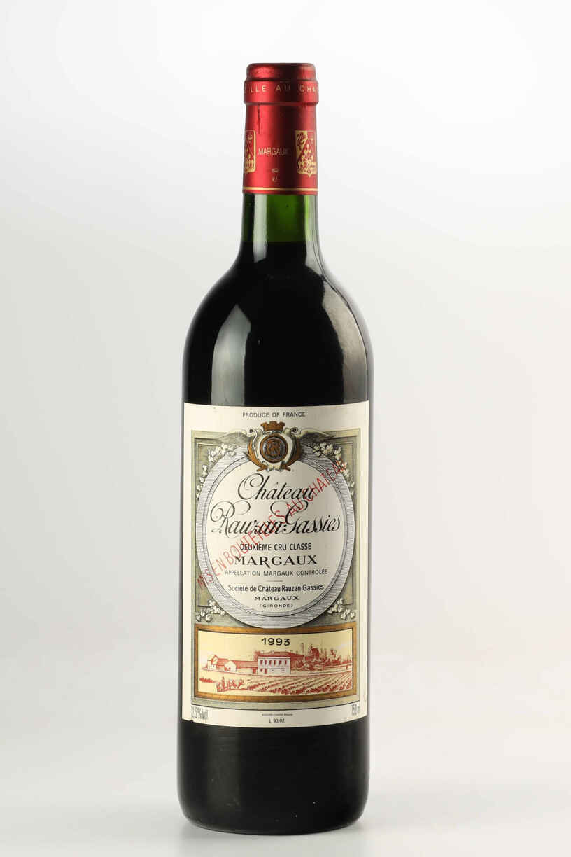 Chateau Rauzan Gassies 1993