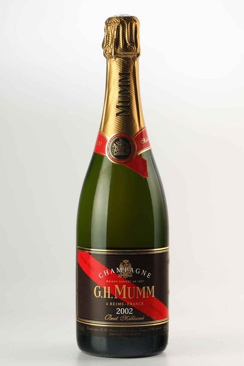G.h.mumm Champagne Mumm Cordon Rouge 2002