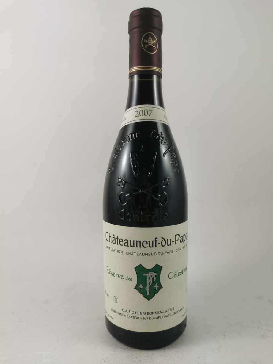 Henri Bonneau Chateauneuf Du Pape Reserve Des Celestins 2007