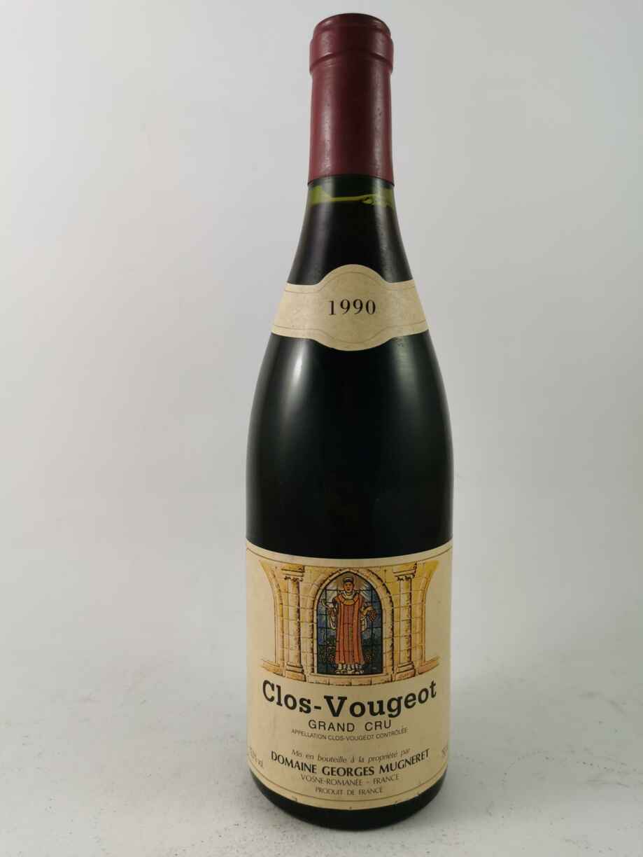 Georges Mugneret Clos De Vougeot Grand Cru 1990