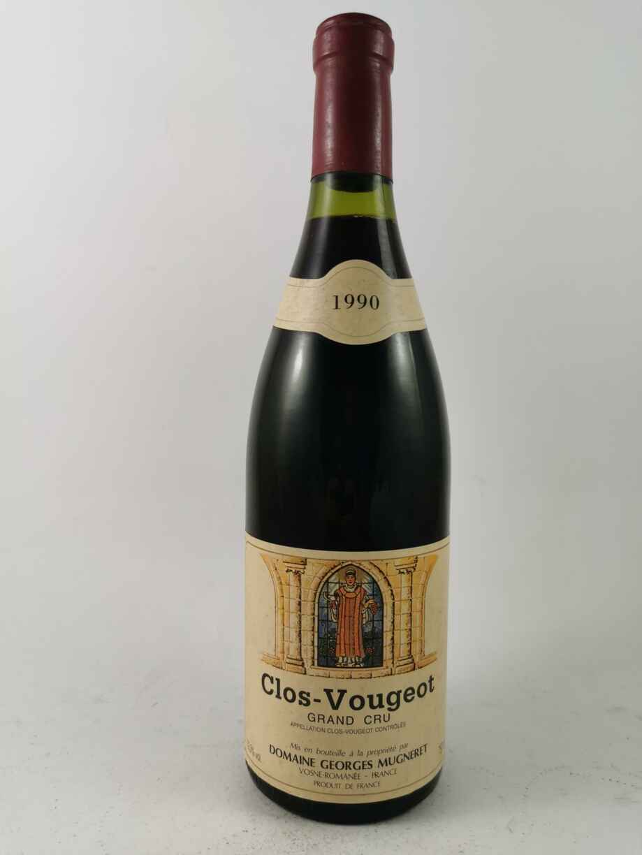 Georges Mugneret Clos De Vougeot Grand Cru 1990