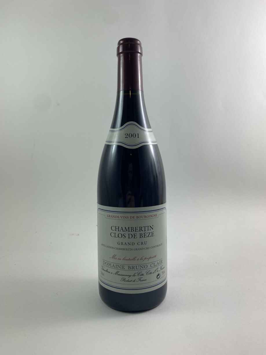 Bruno Clair  Chambertin Clos De Beze Grand Cru 2001