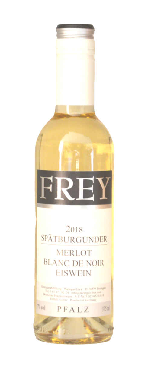 Frey Spatburgunder Merlot Blanc De Noir Eiswein 2018