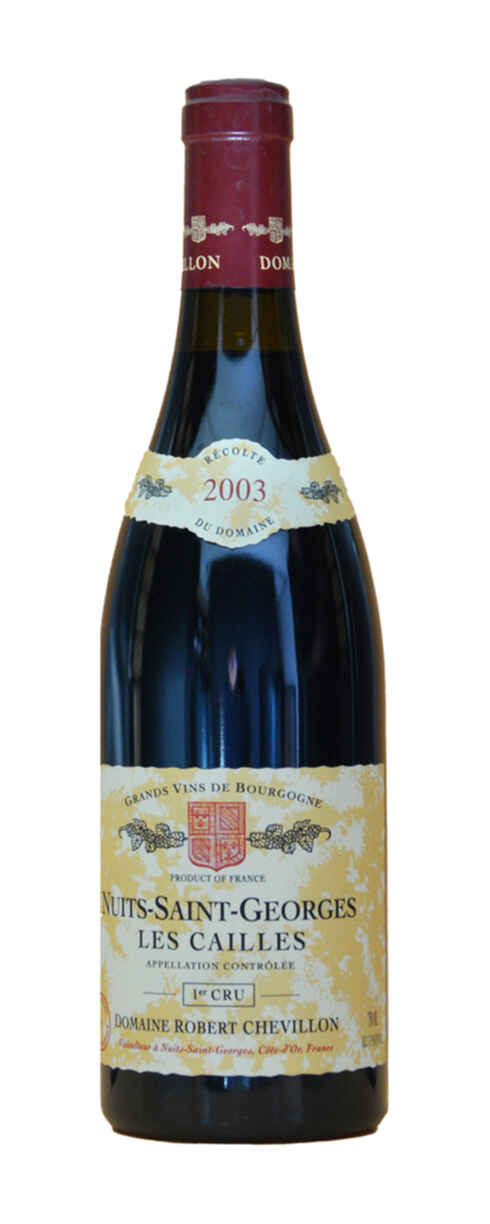 Robert Chevillon Nuits Saint Georges Les Cailles 1er Cru 2003