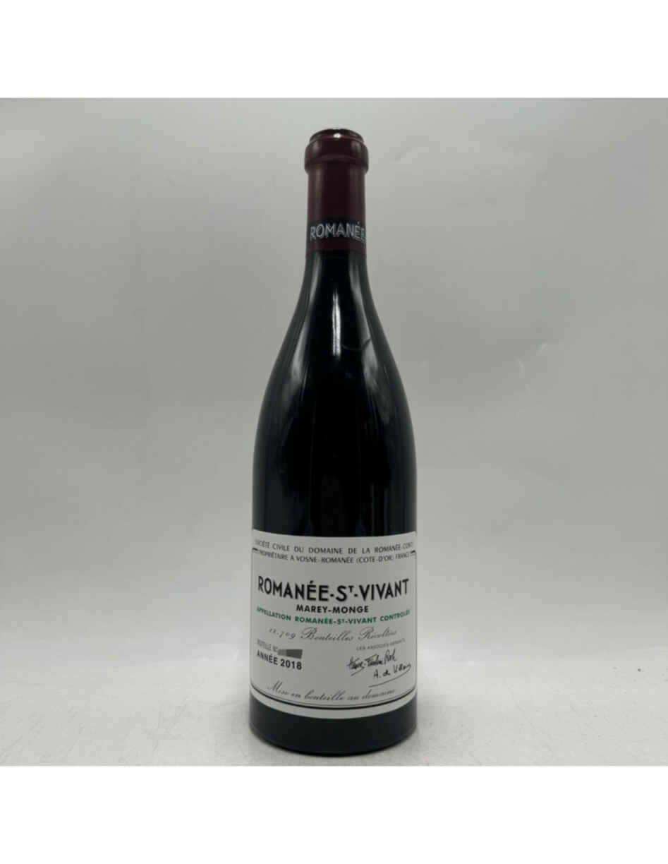 De La Romanee Conti Romanee Saint Vivant Grand Cru 2018