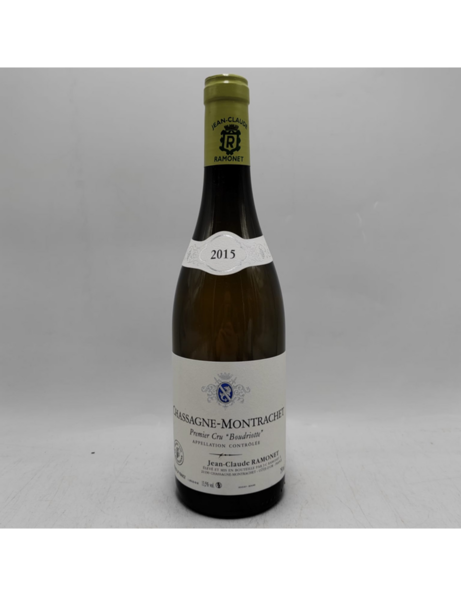 Jean Claude Ramonet Boudriotte Blanc Chassagne Montrachet 1er Cru 2015