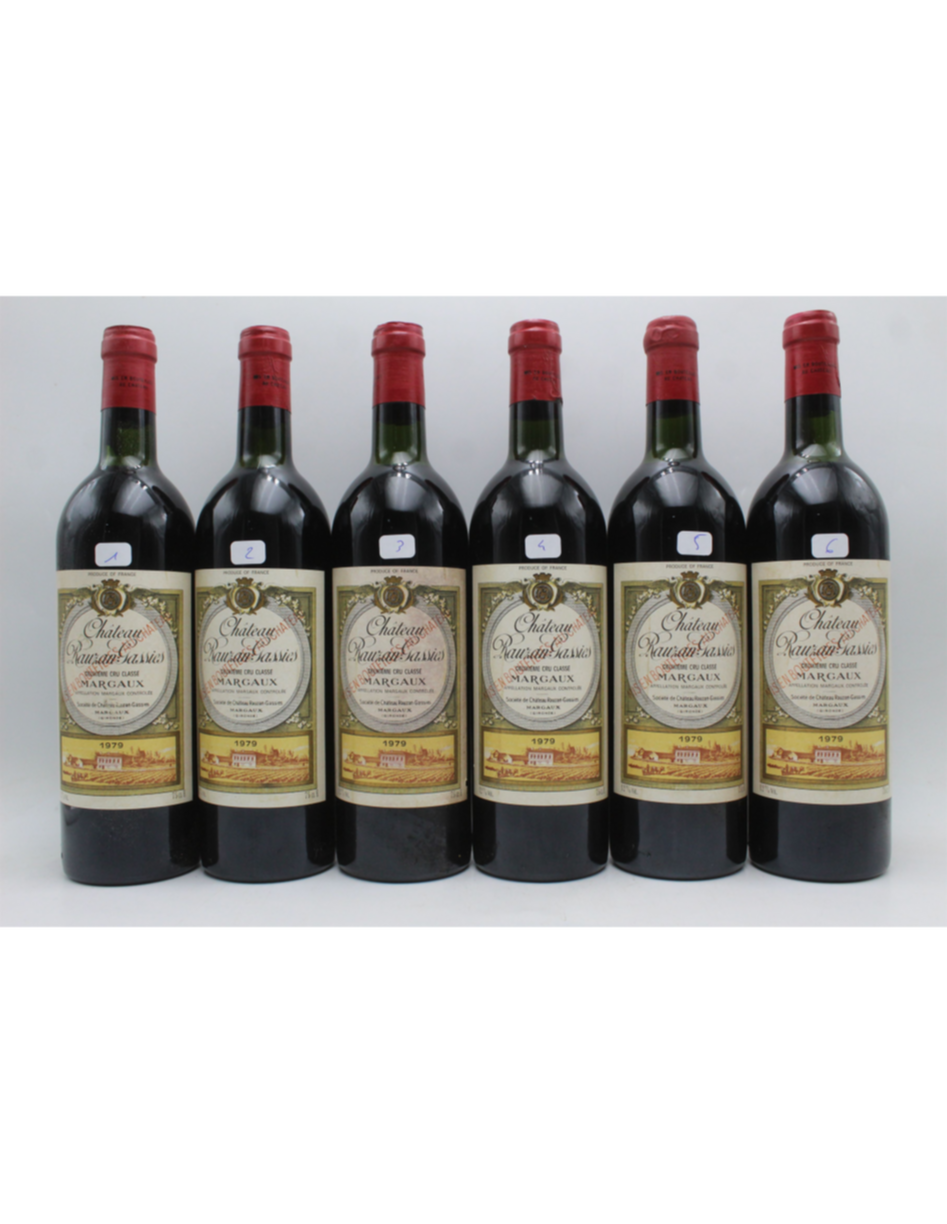 Chateau Rauzan Gassies 1979