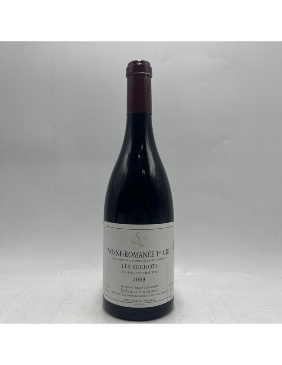 Sylvain Cathiard Vosne Romanee Les Suchots 1er Cru 2003