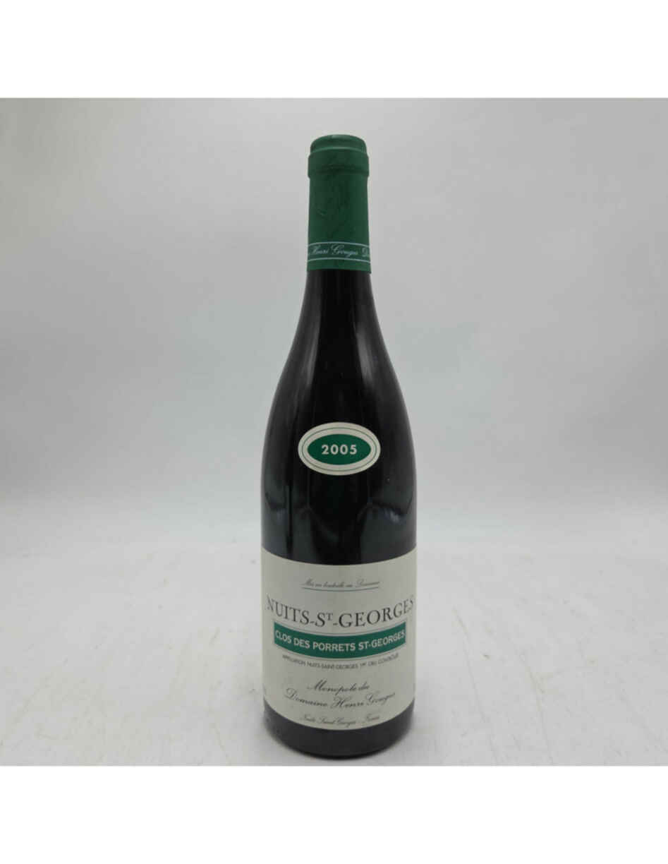Henri Gouges Nuits Saint Georges Clos Des Porrets Saint Georges 1er Cru 2005