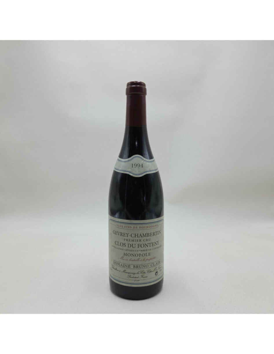 Bruno Clair Gevrey Chambertin Clos Du Fonteny 1er Cru 1994