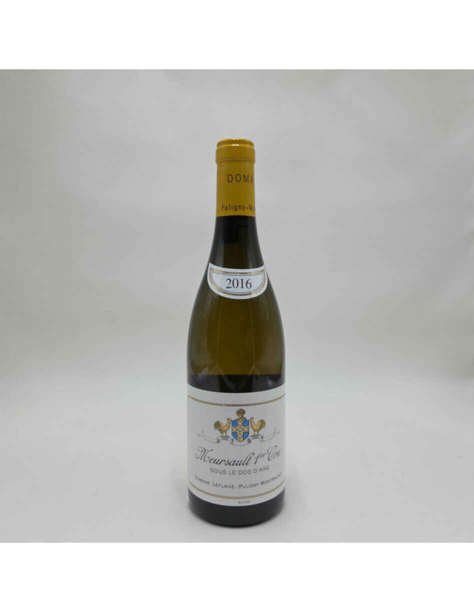 Leflaive Meursault Sous Le Dos D' Ane 1er Cru 2016