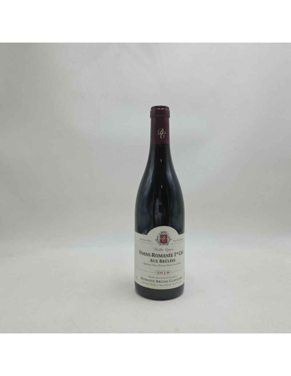 Bruno Clavelier Vosne Romanee Aux Brulees 1er Cru 2018