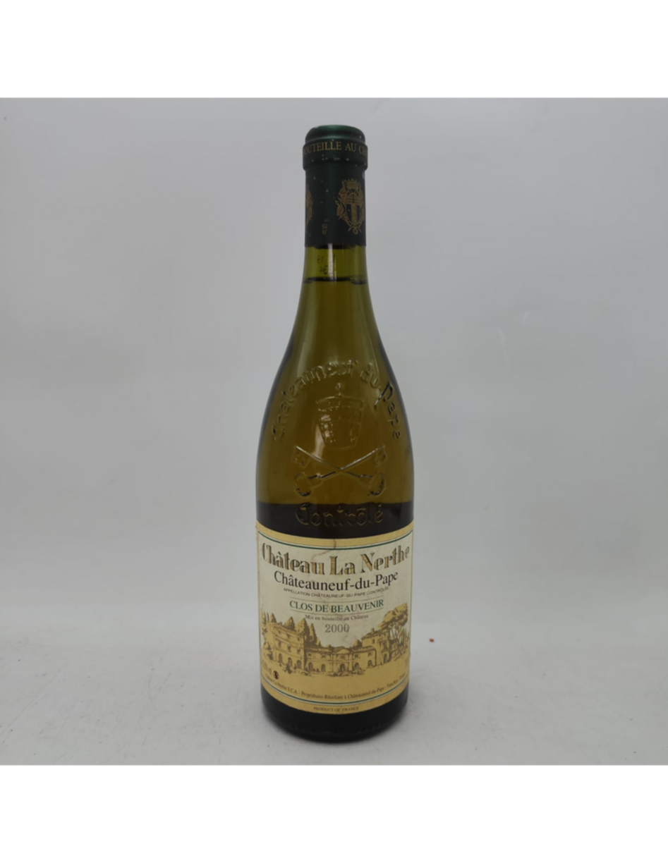 Chateau La Nerthe Chateauneuf-du-pape Blanc 2000