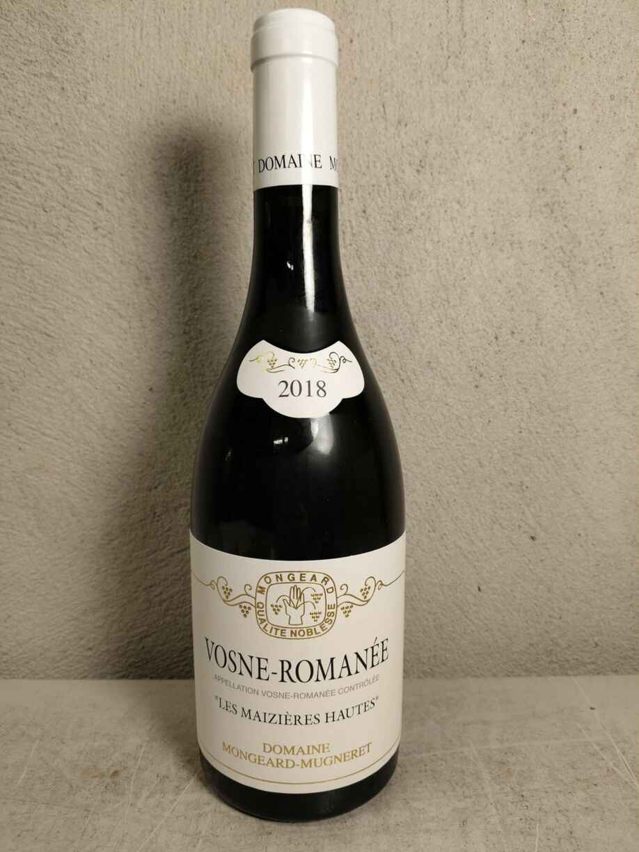 Mongeard Mugneret Vosne Romanee Les Maizieres Hautes 2018