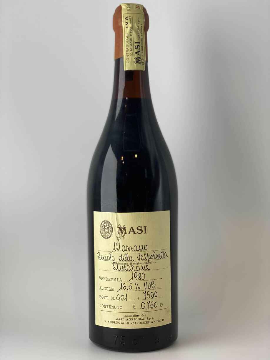 Masi  Amarone Della Valpolicella Classico Mazzano 1980