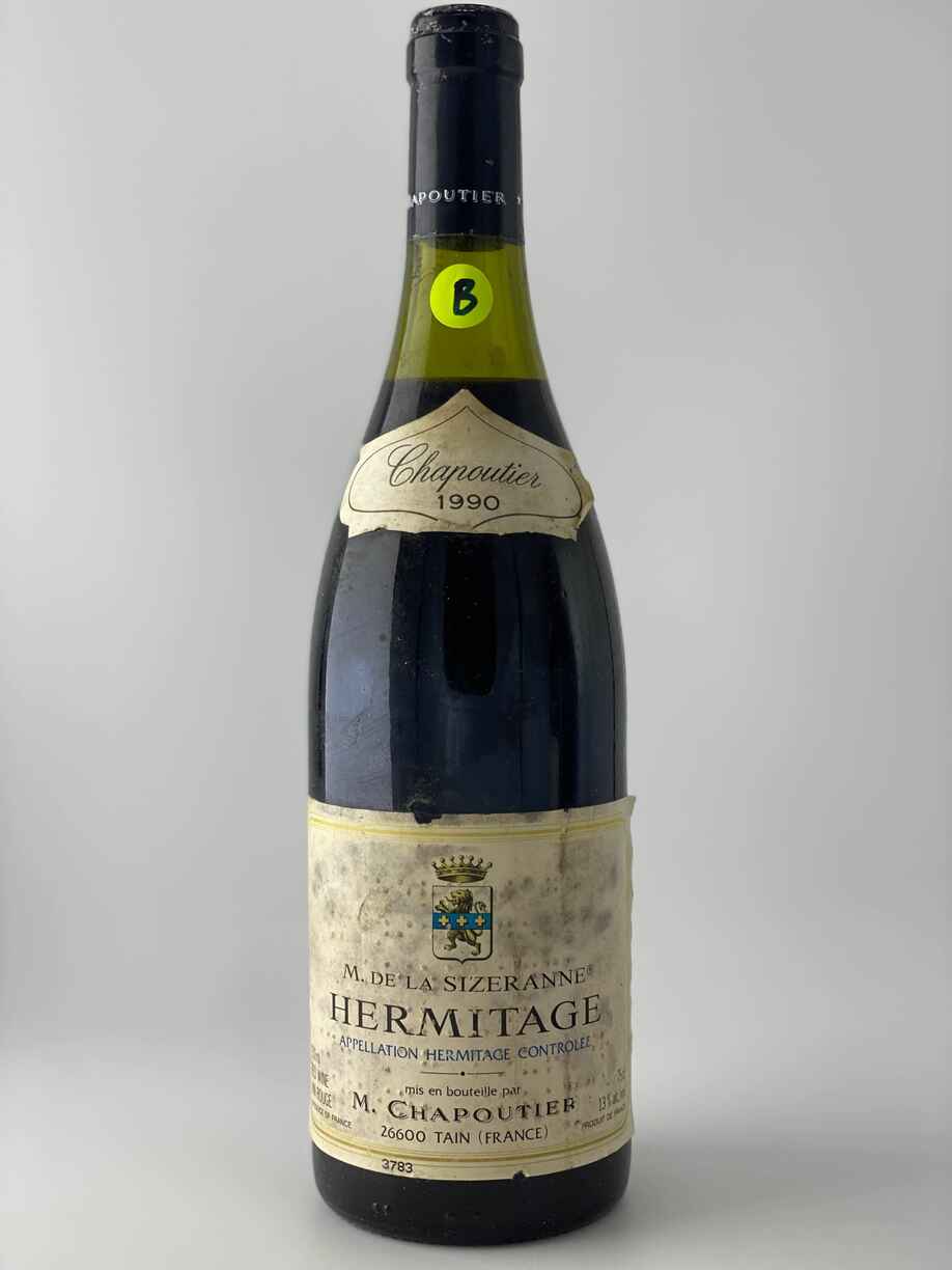 M.Chapoutier Hermitage Monier De La Sizeranne 1990