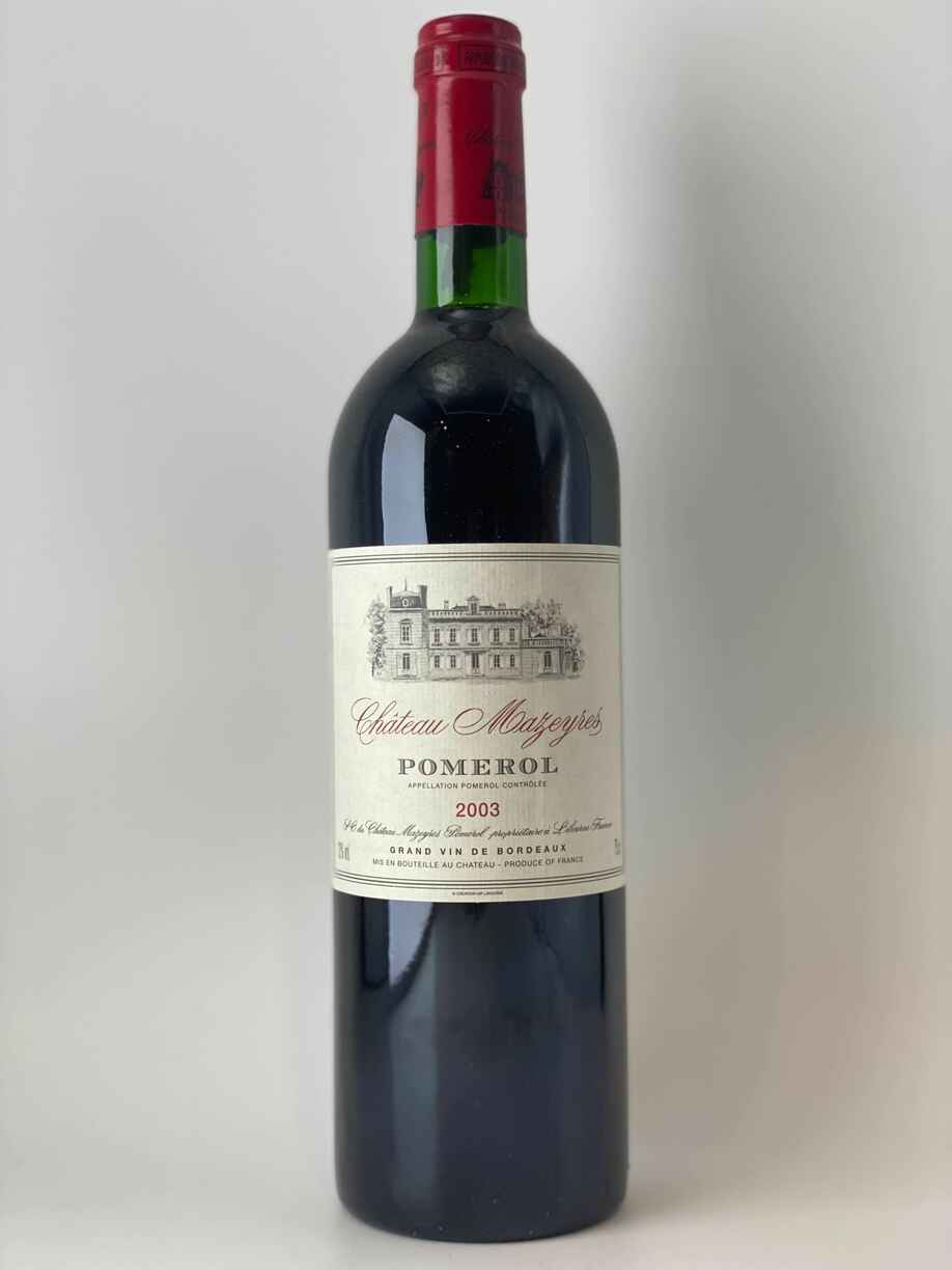 Chateau Mazeyres 2003