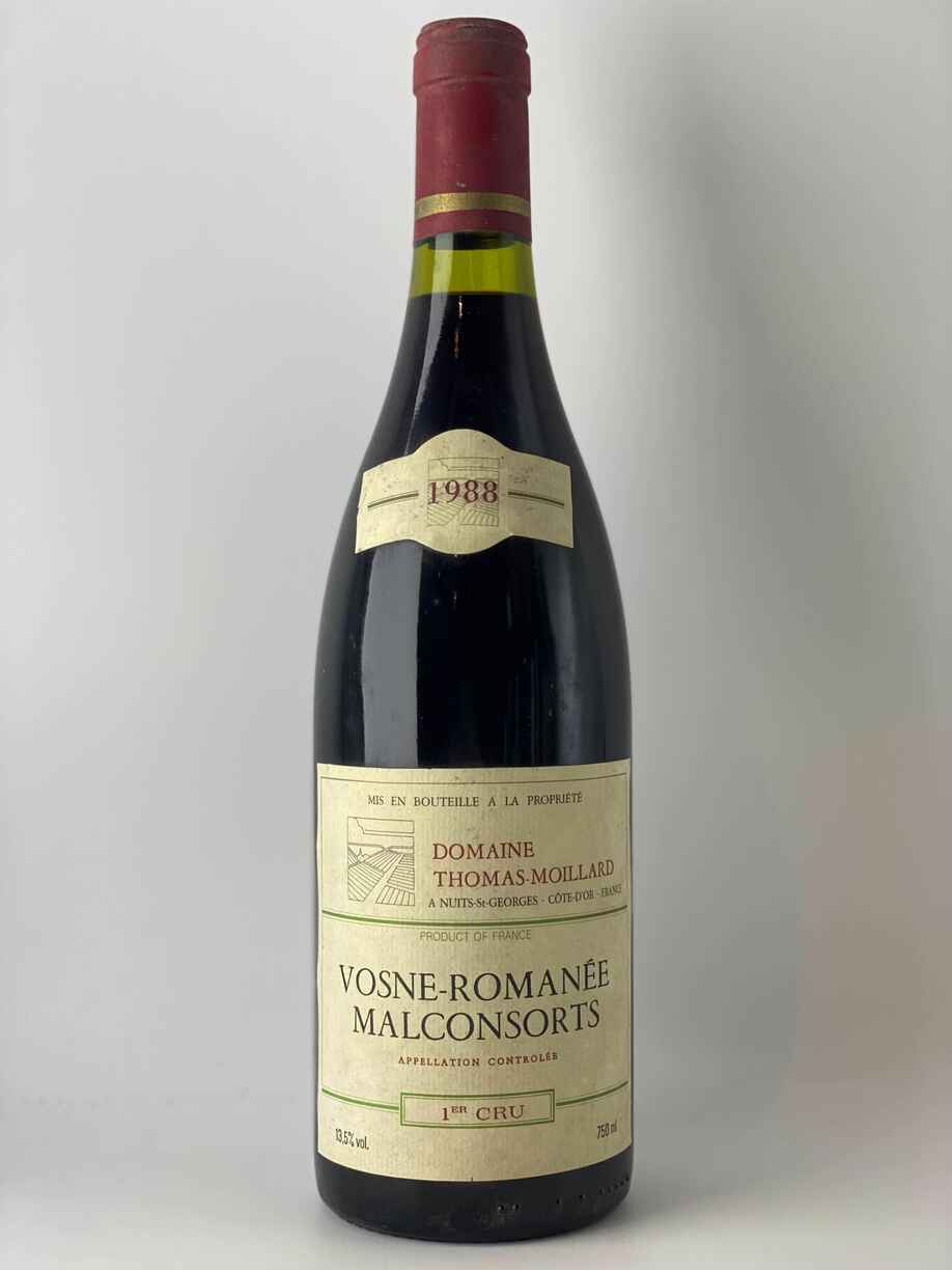 Thomas Moillard Vosne Romanee Les Malconsorts 1er Cru 1988