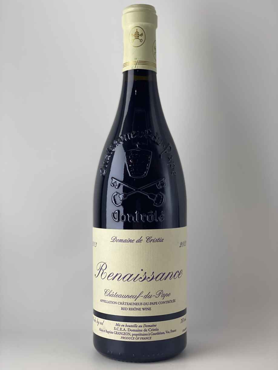 Domaine de Cristia Chateauneuf-du-Pape Renaissance 2003
