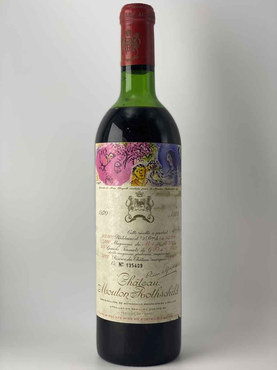 Chateau Mouton Rothschild 1970
