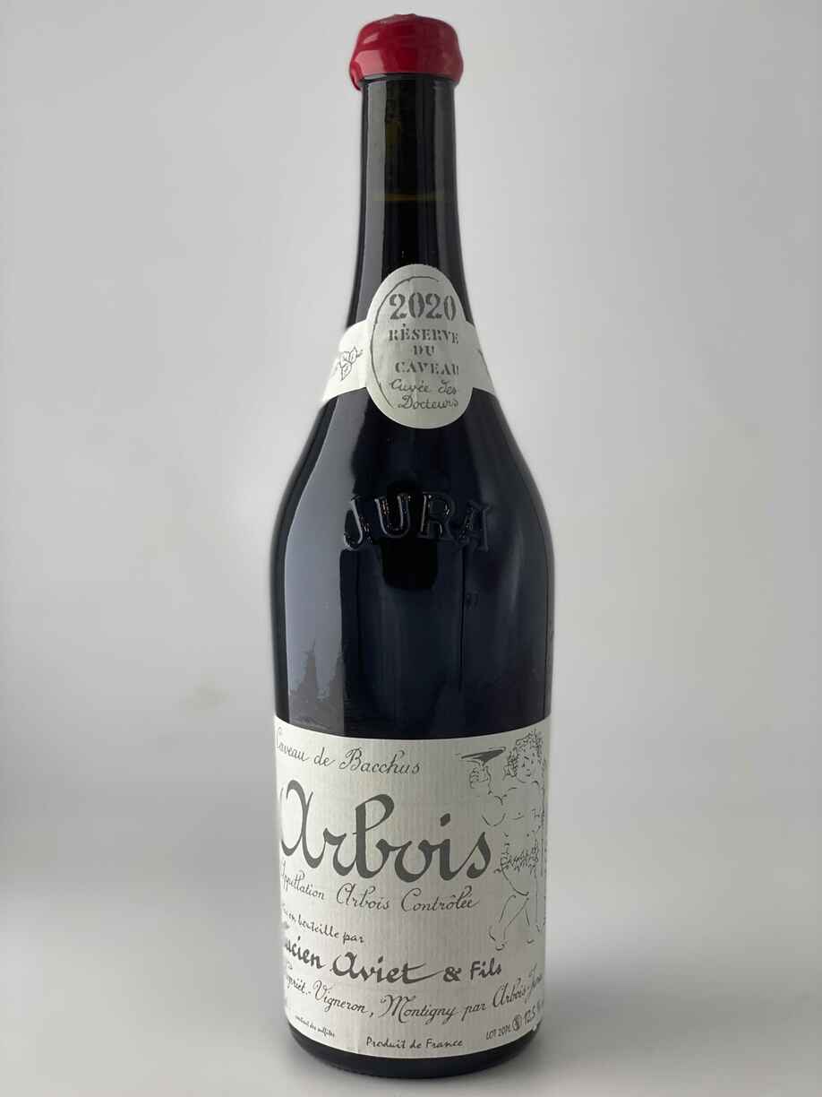 Lucien Aviet Arbois Ploussard Cuvee des  Docteurs Rouge 2020