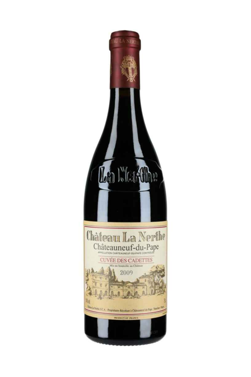 Chateau La Nerthe Chateauneuf Du Pape La Nerthe Cuvee Des Cadettes 2009