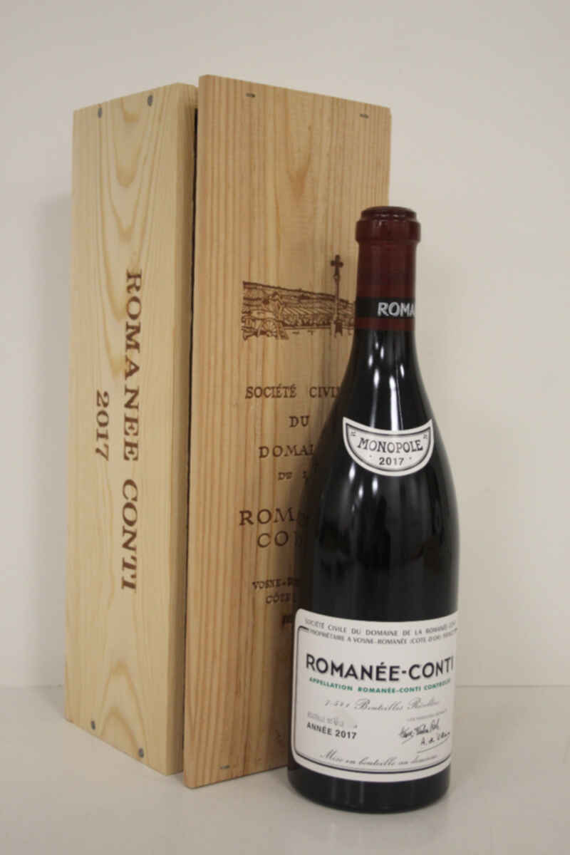 De La Romanee Conti Romanee Conti Grand Cru 2017