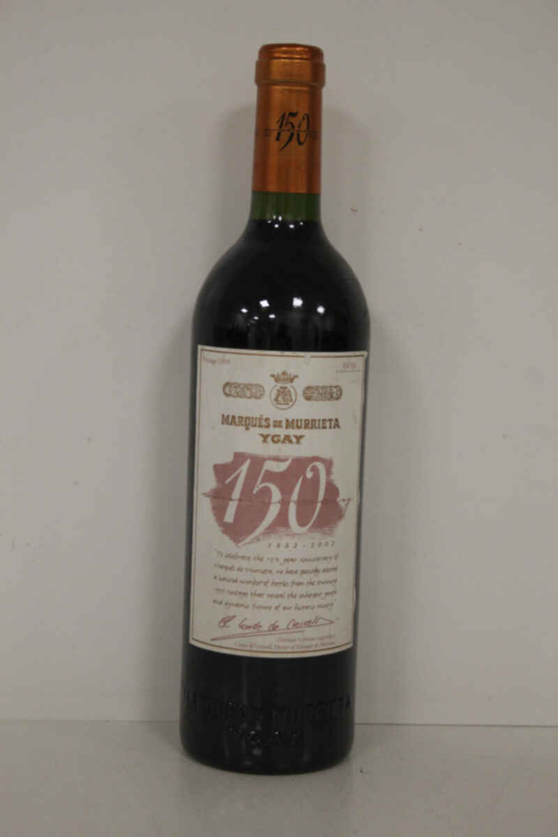 Marques De Murrieta Ygay 150 Anniversary Selección Especial 1999