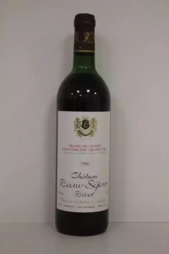 Chateau Beau Sejour Becot 1986