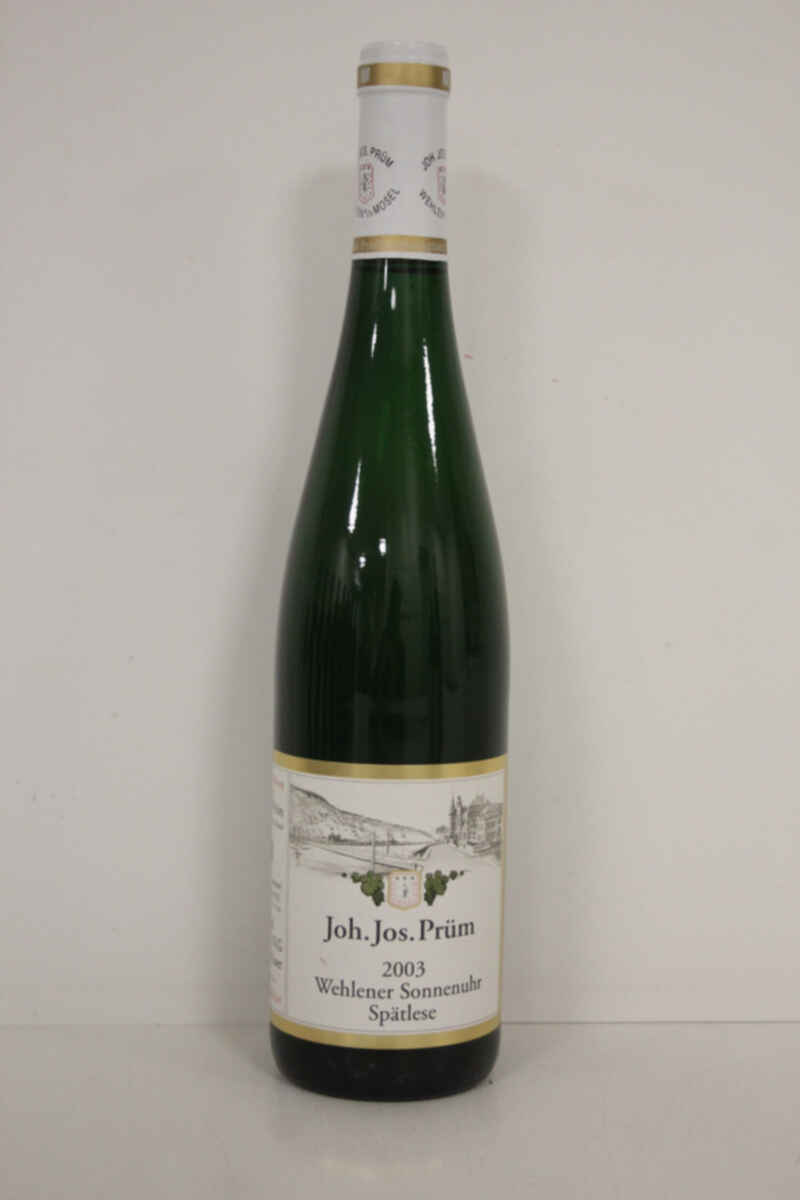 Joh. Jos. Prum Wehlener Sonnenuhr Spatlese 2003
