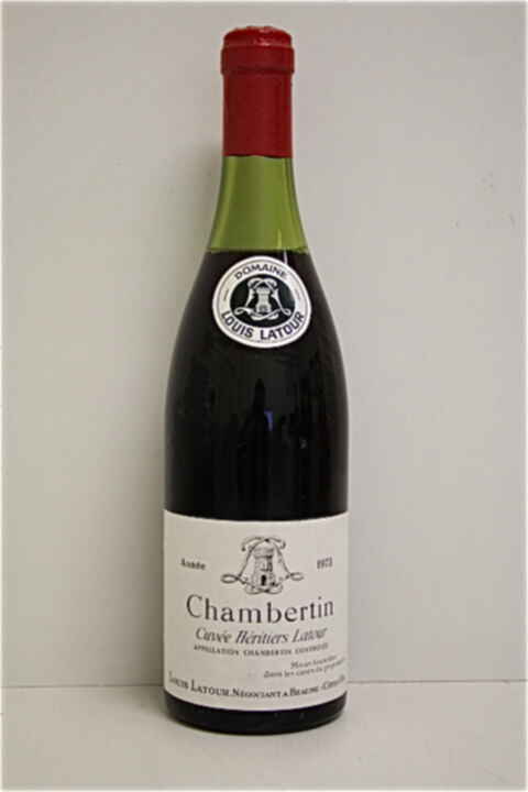 louis latour chambertin cuvee heritiers latour 1973