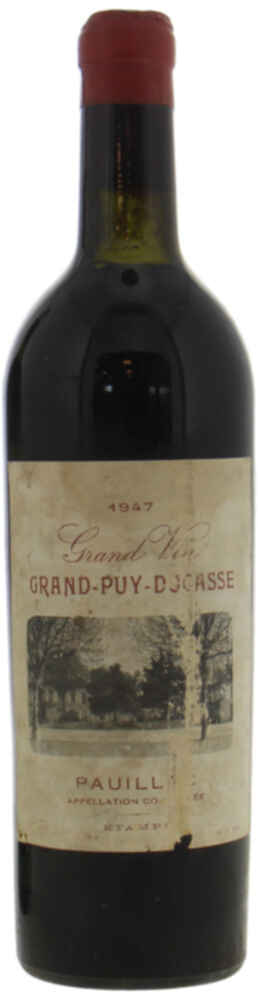 Chateau Grand Puy Ducasse 1947