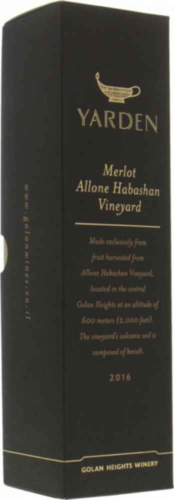 Golan Heights Winery Yarden Allone Habashan Merlot 2016