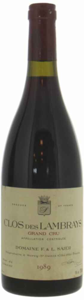 Des Lambrays Morey Saint Denis 1989