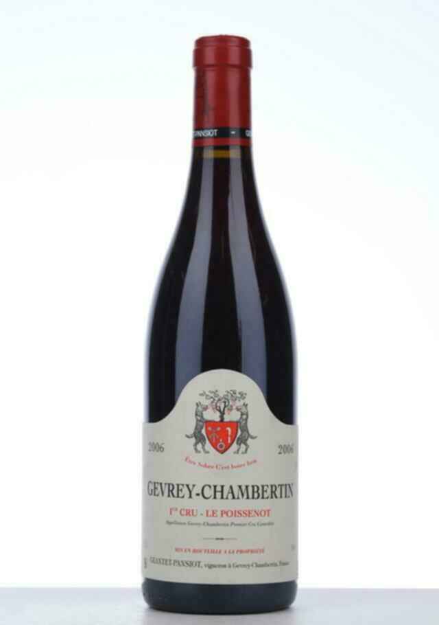 Geantet Pansiot Gevrey Chambertin Le Poissenot 1er Cru 2006
