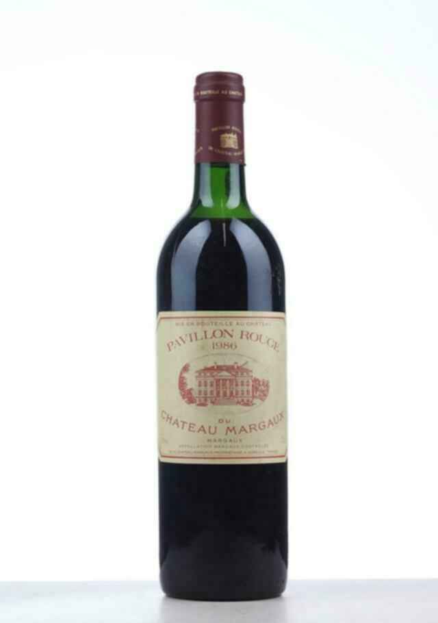 Chateau Margaux Pavillon Rouge 1986