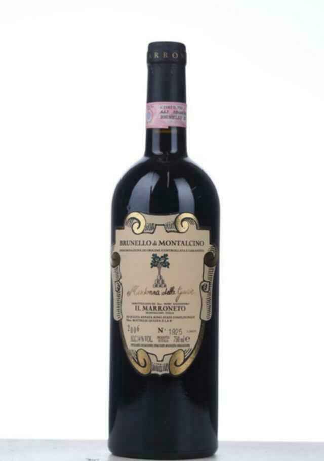 Il Marroneto Brunello Di Montalcino Madonna Delle Grazie 2006