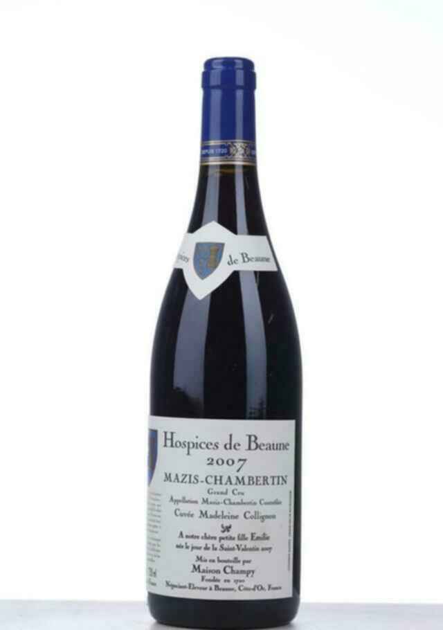 Hospices De Beaune Mazis Chambertin Cuvee Madeleine Collignon Grand Cru 2007