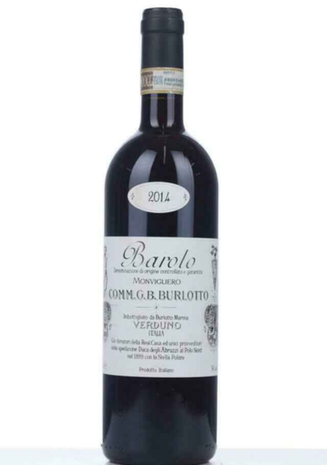 Comm. G.b. Burlotto Barolo Monvigliero 2014