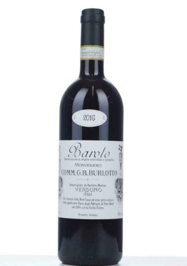 Comm. G.b. Burlotto Barolo Monvigliero 2016