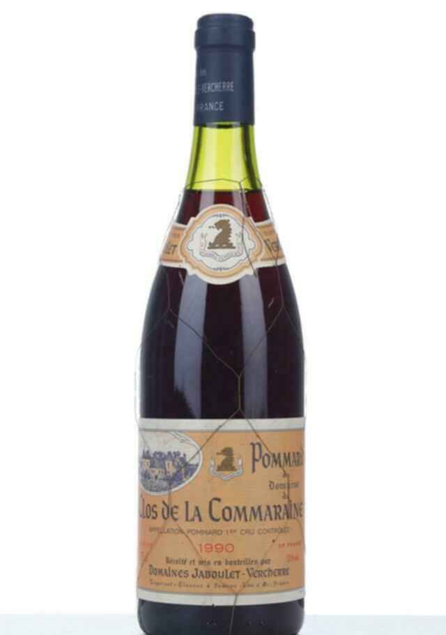 Jaboulet Vercherre Pommard Clos De La Commaraine 1990