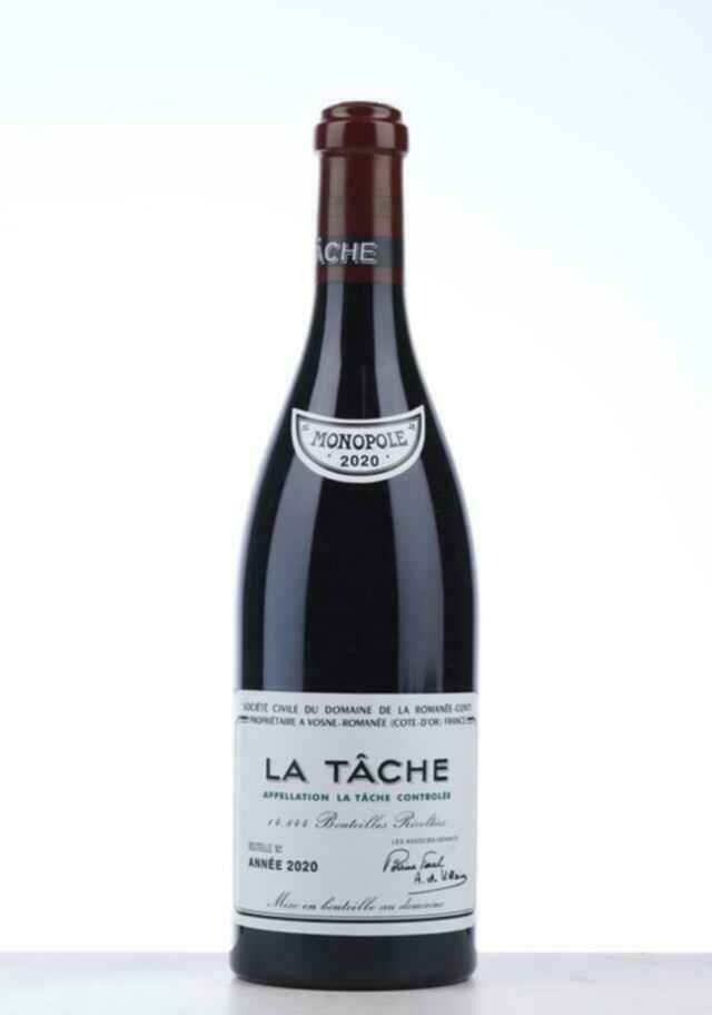 De La Romanee Conti La Tache Grand Cru 2020