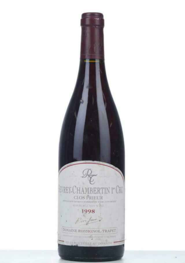 Rossignol Trapet Gevrey Chambertin Clos Prieur 1er Cru 1998